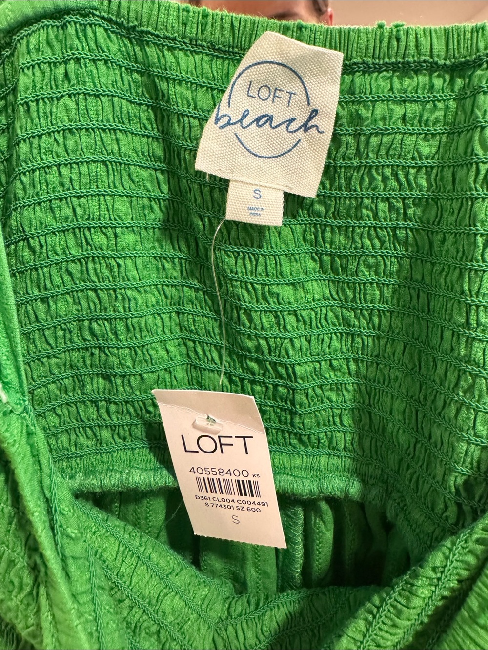 LOFT Green Maxi Sundress - Picture 3 of 3